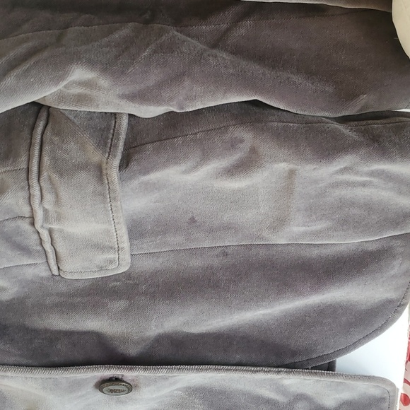 Banana Republic Sage green size 6 Soft Velvet Blazer Jacket - Picture 4 of 16